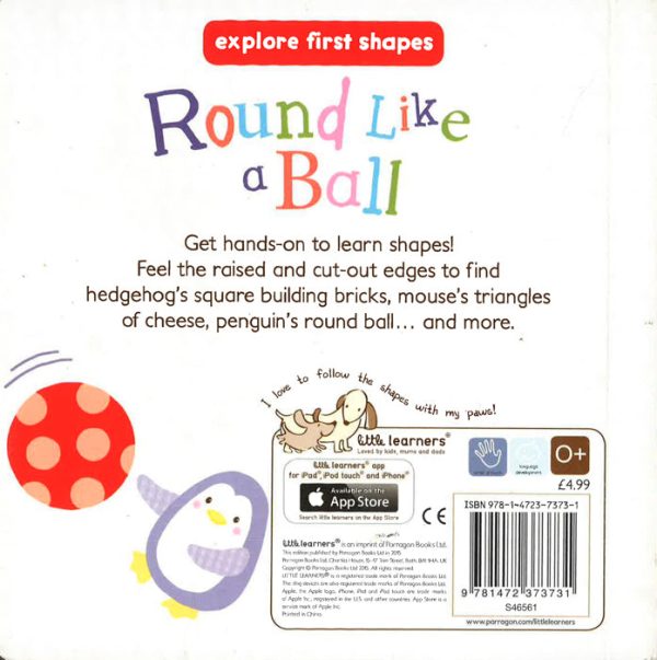 Explore First Shapes: Round Like A Ball Supply