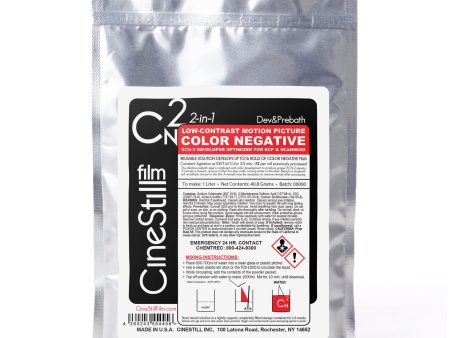 Cn2  Color Negative  ECN-2 Developer, Low-Contrast Motion Picture Color Negatives For ECP & Scanning Discount