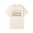 Rejoice, Rejoice, Emmanuel - Unisex Garment-Dyed Comfort Colors T-shirt - by Christy Beasley on Sale