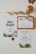 Tropical Floral Wedding Invitation | PDF Template Cheap