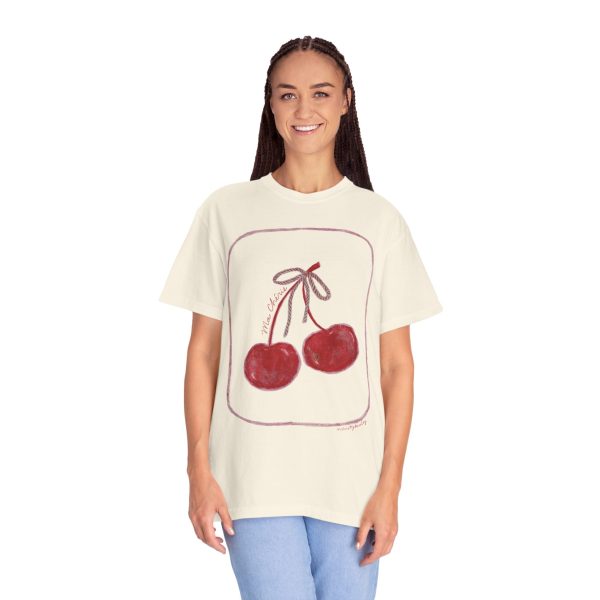 Ma Cherie - Cherry Tee - Unisex Garment-Dyed Comfort Colors T-shirt - by Christy Beasley For Discount