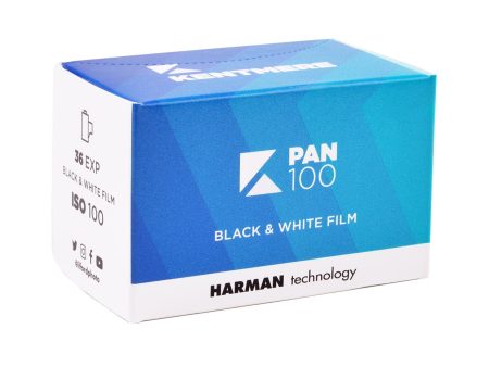 Pan 100 Low Speed Black and White Negative Film, 35mm Supply