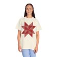 Christmas Quilted Star - Unisex Garment-Dyed Comfort Colors T-shirt - by Christy Beasley Discount