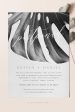 Modern Tropical Changed the Date Wedding Invitation | Save the Date | PDF Template Supply