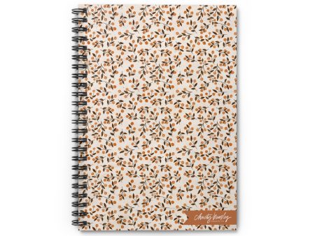 “Little Berries” Spiral Notebook - Ruled Line - by Christy Beasley For Discount