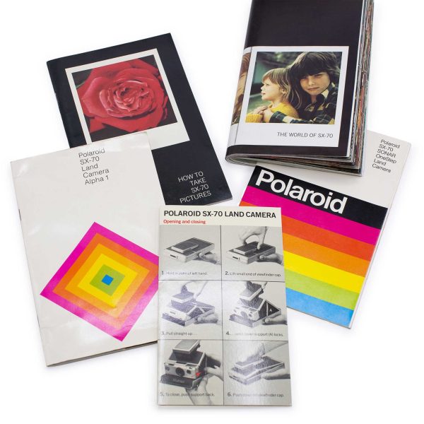 Polaroid SX-70 Manuals :: Vintage Discount