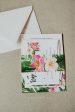 Tropical Floral Wedding Invitation | PDF Template Cheap