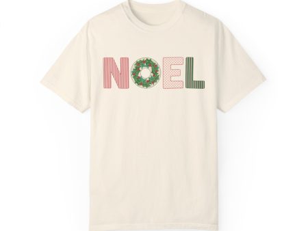 Noel - Unisex Garment-Dyed Comfort Colors T-shirt - by Christy Beasley For Sale