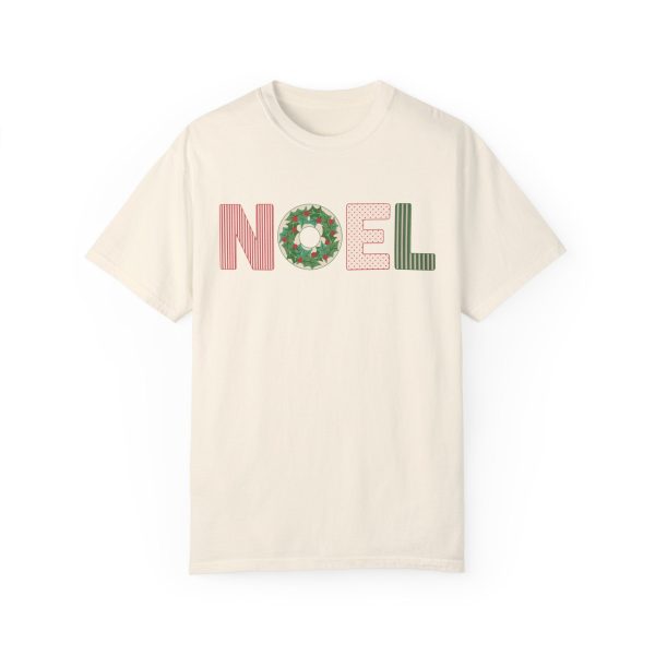 Noel - Unisex Garment-Dyed Comfort Colors T-shirt - by Christy Beasley For Sale