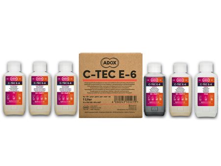 C-TEC E-6 3-bath kit for 12 films to mix 1000 ml Discount