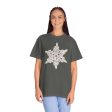 Crochet Snowflake - Unisex Garment-Dyed Comfort Colors T-shirt - by Christy Beasley Online Hot Sale