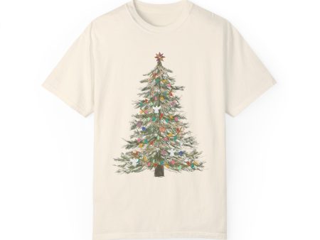 O Christmas Tree - Unisex Garment-Dyed Comfort Colors T-shirt - by Christy Beasley Fashion