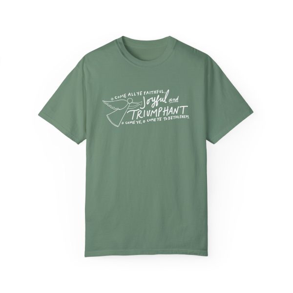 Joyful and Triumphant - Unisex Garment-Dyed Comfort Colors T-shirt - by Christy Beasley on Sale