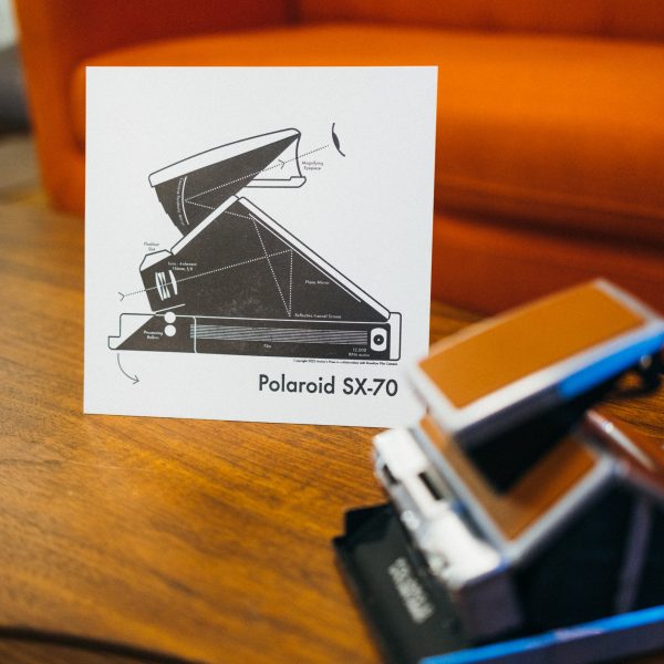 SX-70 Art :: Letterpress Print For Sale