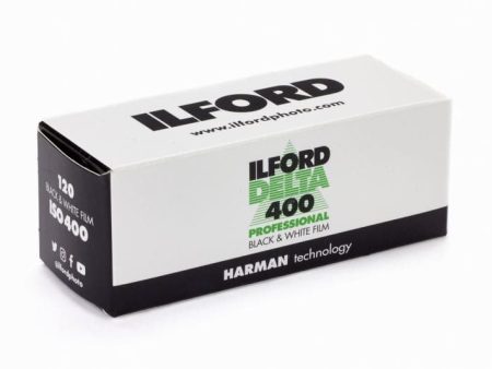 Delta 400 Professional Black and White Negative Film, 120 Roll Supply