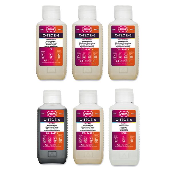 C-TEC E-6 3-bath kit for 12 films to mix 1000 ml Discount