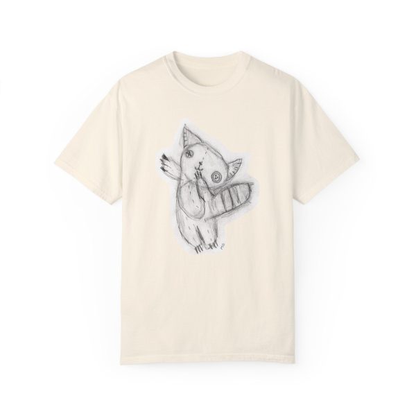 Calico Kitty - Patchwork Pals by Molly Grace Beasley - Unisex Garment-Dyed Comfort Colors T-shirt - by Christy Beasley on Sale