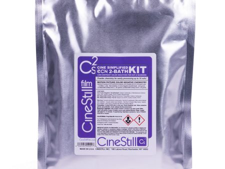 Cs2 “Cine Simplified” ECN 2-Bath Kit, for Low-Contrast Motion Picture Color Negatives For ECP & Scanning Online Hot Sale