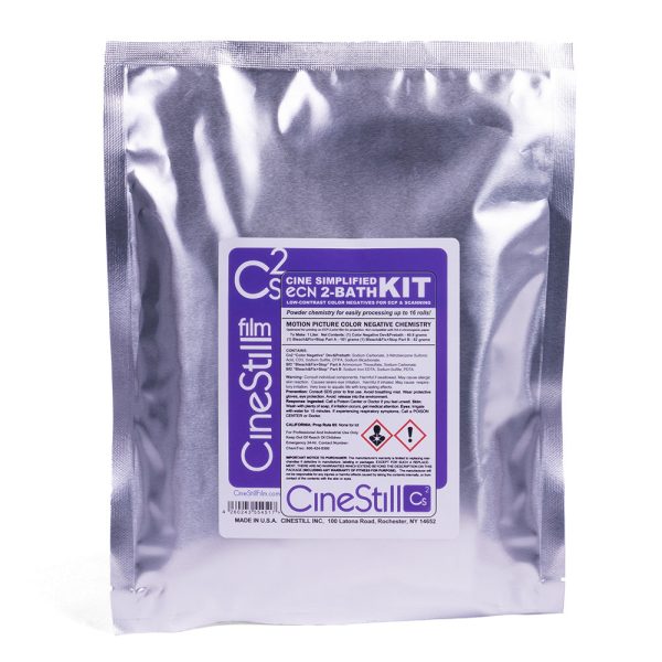 Cs2 “Cine Simplified” ECN 2-Bath Kit, for Low-Contrast Motion Picture Color Negatives For ECP & Scanning Online Hot Sale