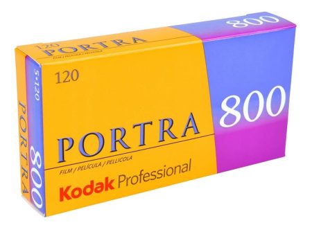 Portra 800, Color Negative Film, 120 5 pack For Discount