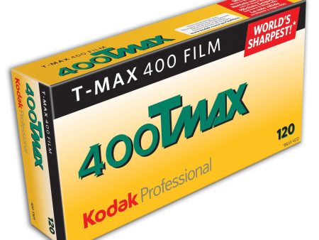 Tmax 400 Black and White Negative Film, 120 roll 5 pack Sale