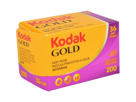 Gold 200 Color Negative Film, 35mm For Cheap