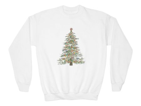 KIDS - O Christmas Tree - Youth Crewneck Sweatshirt Hot on Sale