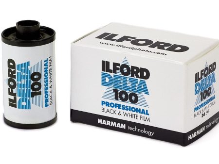 Delta 100 Professional Black and White Negative Film, 35mm Supply