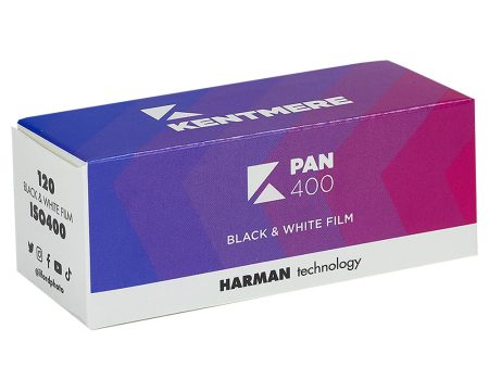 Pan 400 High Speed Black and White Negative Film, 120 Cheap