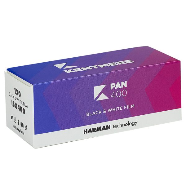 Pan 400 High Speed Black and White Negative Film, 120 Cheap