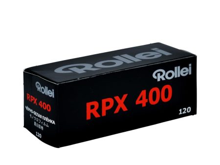 RPX 400 High Speed B&W Negative Film, 120 on Sale