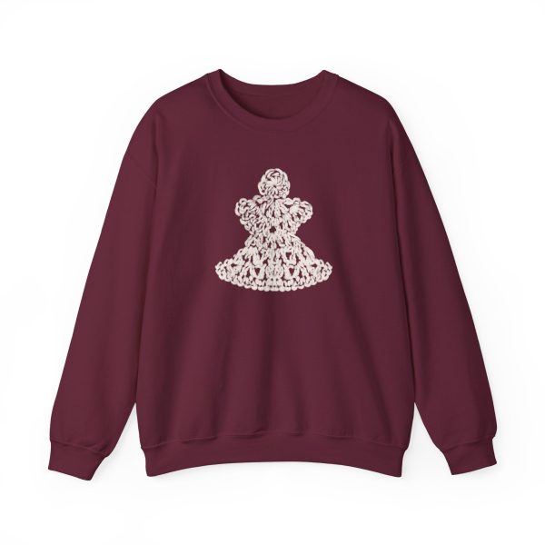 Crochet Angel - Unisex Heavy Blend™ Crewneck Sweatshirt Online Hot Sale