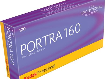 Portra 160 Color Negative Film, 120 5 pack Online Hot Sale