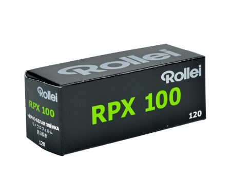 RPX 100 Medium Speed B&W Negative Film, 120 Hot on Sale