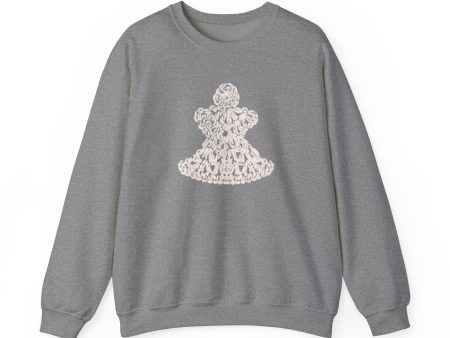 Crochet Angel - Unisex Heavy Blend™ Crewneck Sweatshirt Online Hot Sale