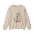 Merry Mice Tree - Unisex Heavy Blend™ Crewneck Sweatshirt Supply