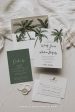 Palm Tree Beach Wedding Invitation Template Discount