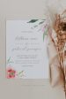 Blush Floral Wedding Invitation | Printable Template Hot on Sale