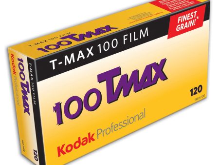 Tmax 100 Black And White Negative Film, 120 roll 5 pack Sale